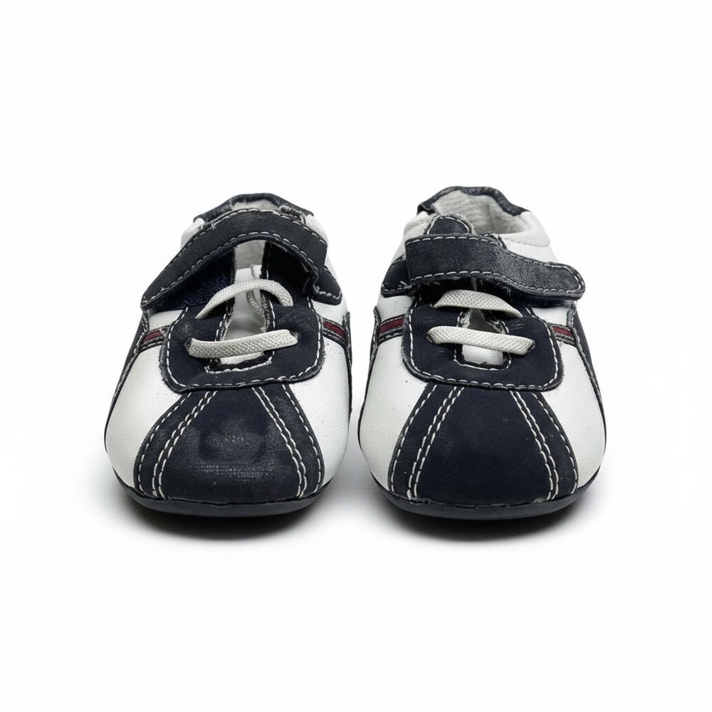 Jumping Beans ☯︎︎ Baby Baseball Walker Sneaker Shoes ☯︎︎ B+W ☯︎︎ Baby Walker ︎3 - Picture 8 of 16